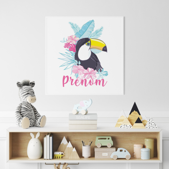 Personalized Poster for Kids - Toucan