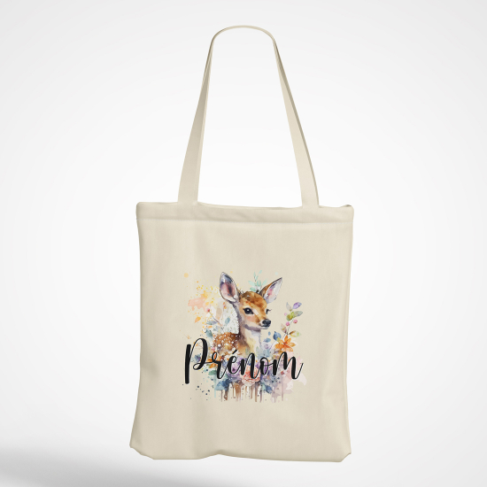 Personalized Tote Bag - Fawn