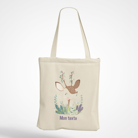 Personalized Tote Bag - Fawn