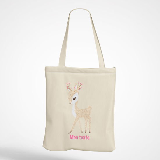 Personalized Tote Bag - Fawn