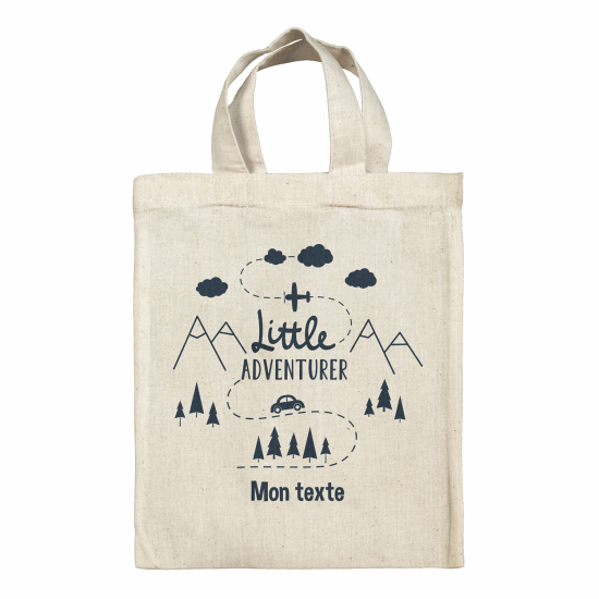 Personalized tote bag for kids - Little adventurer