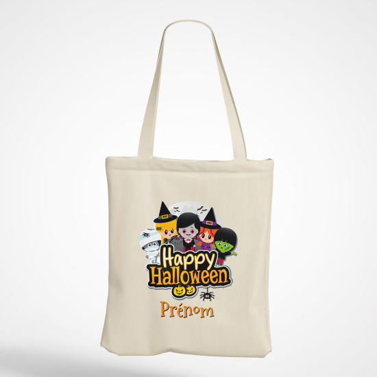 Personalized Tote Bag - Happy Halloween