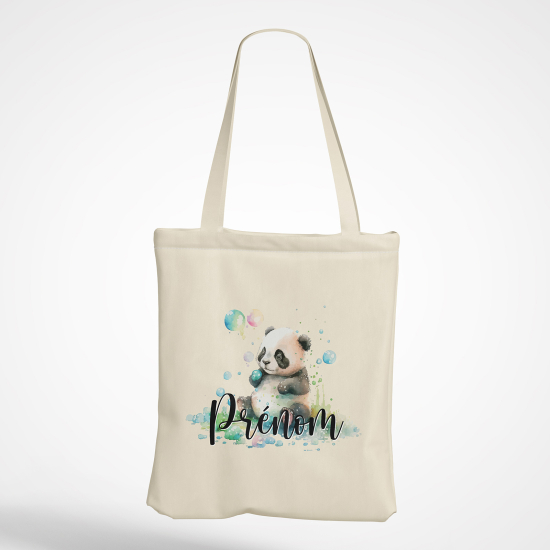 Personalized Tote Bag - Panda