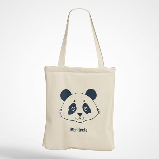 Personalized Tote Bag - Panda