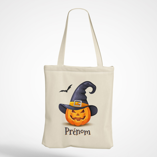 Personalized Tote Bag - Pumpkin