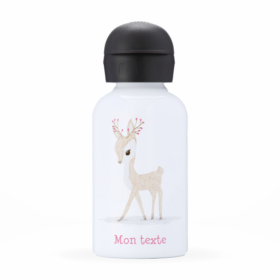 Personalized water bottle for kids - Fawn