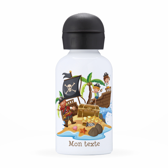 Personalized water bottle for kids - Pirates