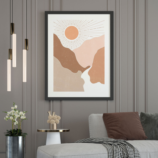 Poster - Boho Landscape