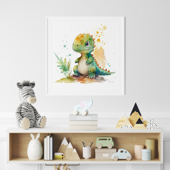 Poster for Kids - Baby Dinosaur