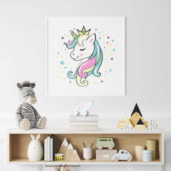 Poster for Kids - Baby Unicorn