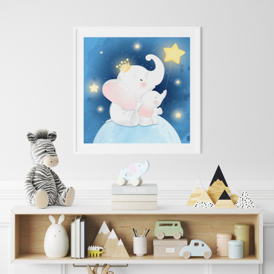 Poster for Kids - Elephant Stars