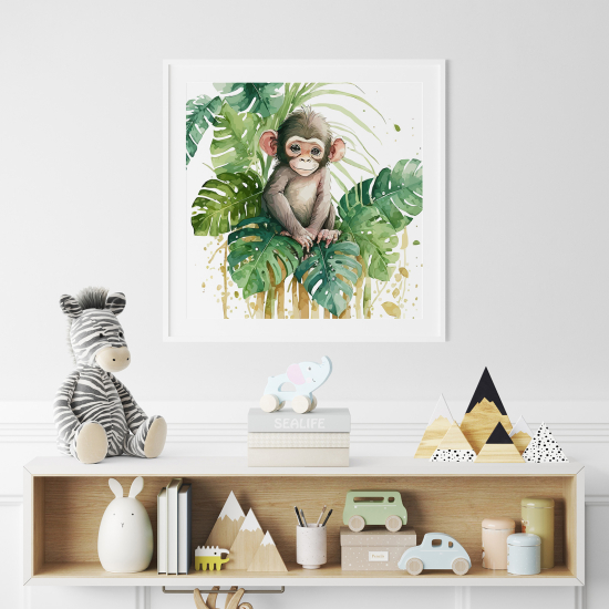 Poster for Kids - Monkey