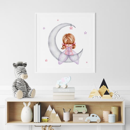 Poster for Kids - Moon Fairy