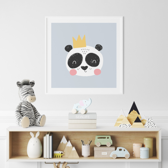 Poster for Kids - Panda king