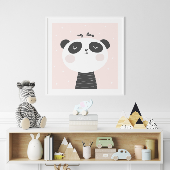 Poster for Kids - Panda My Love