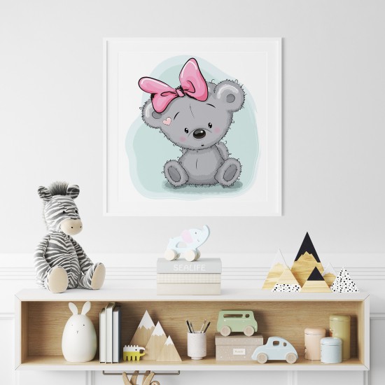 Poster for Kids - Teddy Bear