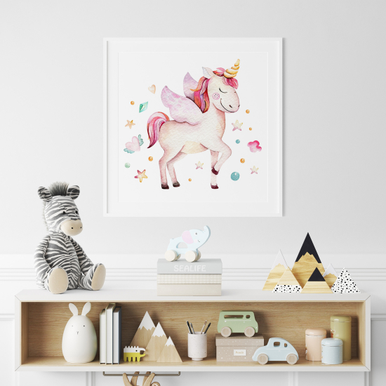 Poster for Kids - Unicorn