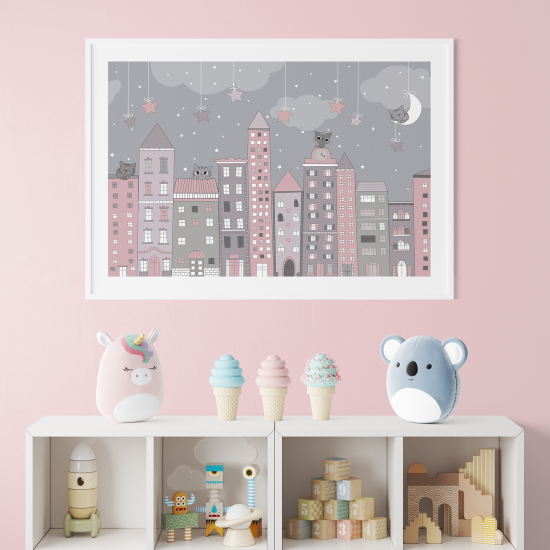 Posters for Kids - Child city