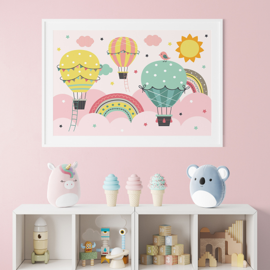 Posters for Kids - Hot Air Balloons