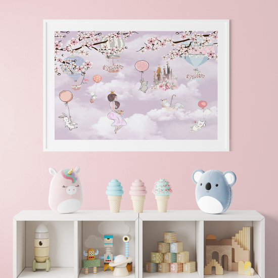 Posters for Kids - Princess Castle Animals