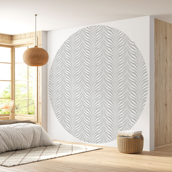 Round / Circle Wall Mural - Wallpaper - Design