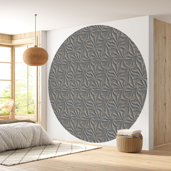 Round / Circle Wall Mural - Wallpaper - Design