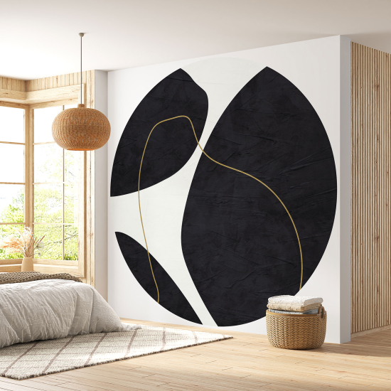 Round / Circle Wall Mural - Wallpaper - Design