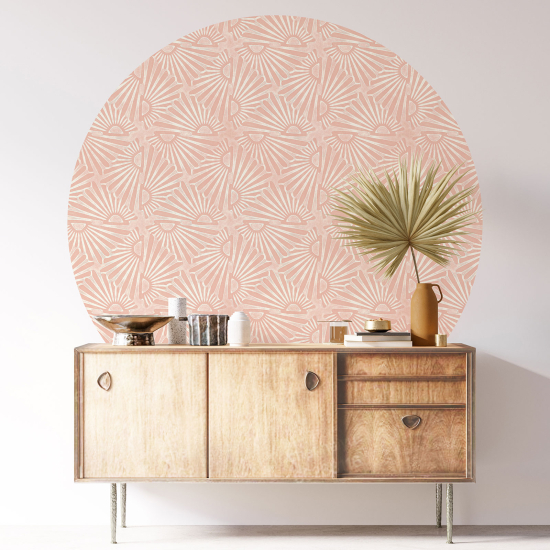 Round / Circle Wall Sticker - Abstract