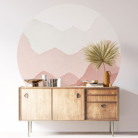 Round / Circle Wall Sticker - Boho