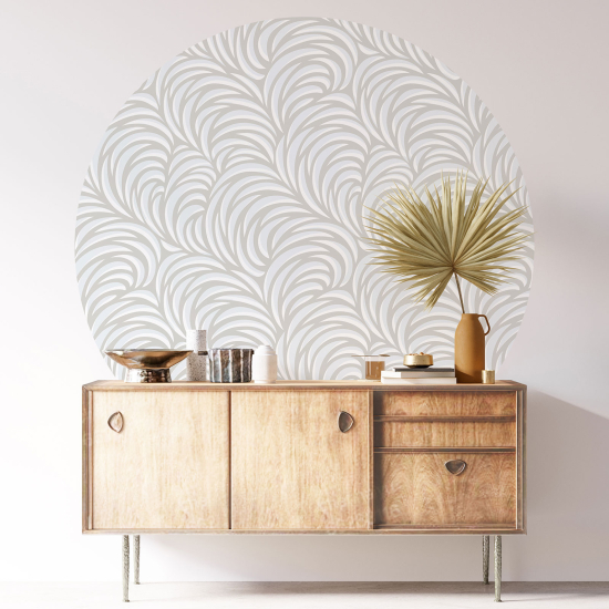 Round / Circle Wall Sticker - Design