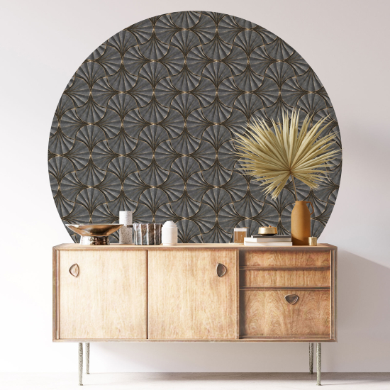 Round / Circle Wall Sticker - Design