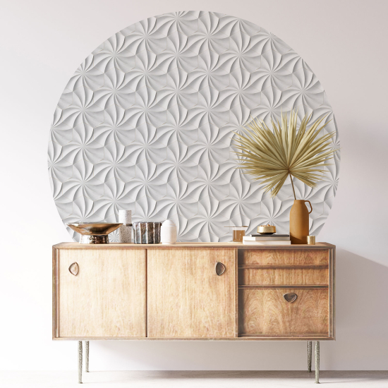 Round / Circle Wall Sticker - Design