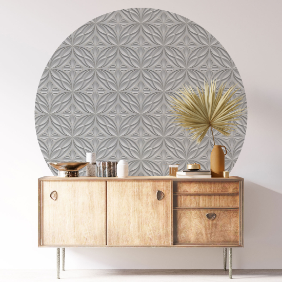 Round / Circle Wall Sticker - Design