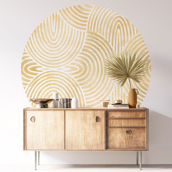 Round / Circle Wall Sticker - Design