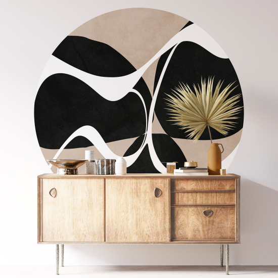 Round / Circle Wall Sticker - Design