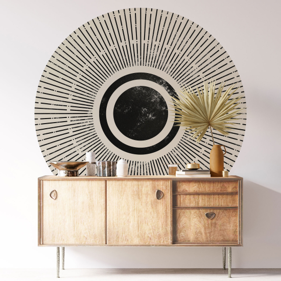 Round / Circle Wall Sticker - Design