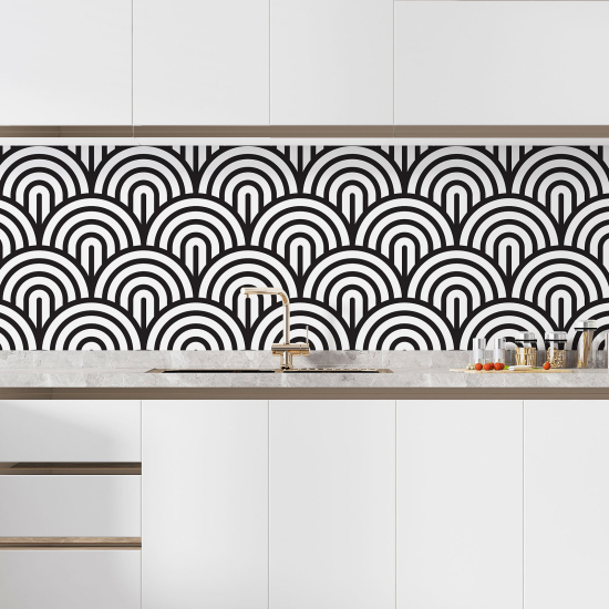 Self Adhesive Kitchen Splashback - Design