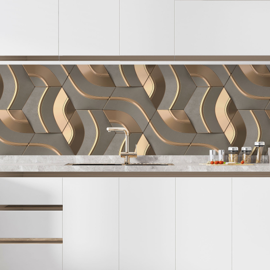 Self Adhesive Kitchen Splashback - Design