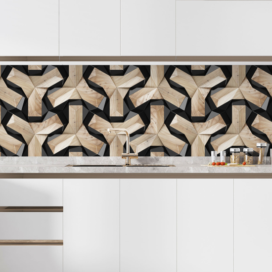 Self Adhesive Kitchen Splashback - Design