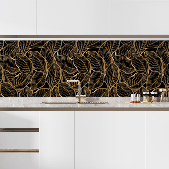 Self Adhesive Kitchen Splashback - Flowers