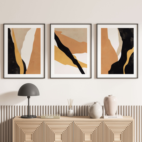 Set Of 3 Posters - Abstract