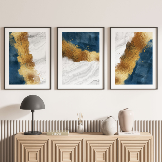 Set Of 3 Posters - Abstract