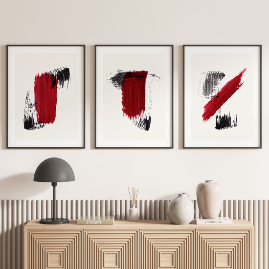 Set Of 3 Posters - Abstract