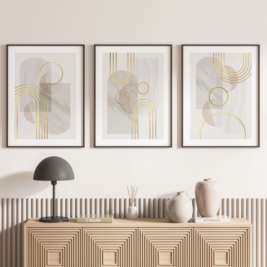 Set Of 3 Posters - Boho