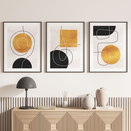 Set Of 3 Posters - Design