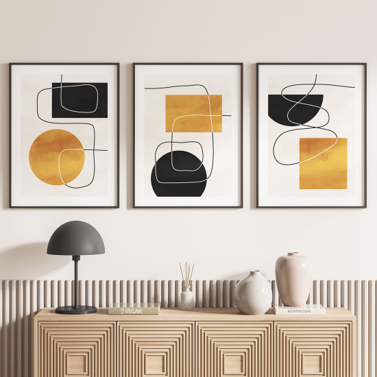 Set Of 3 Posters - Design