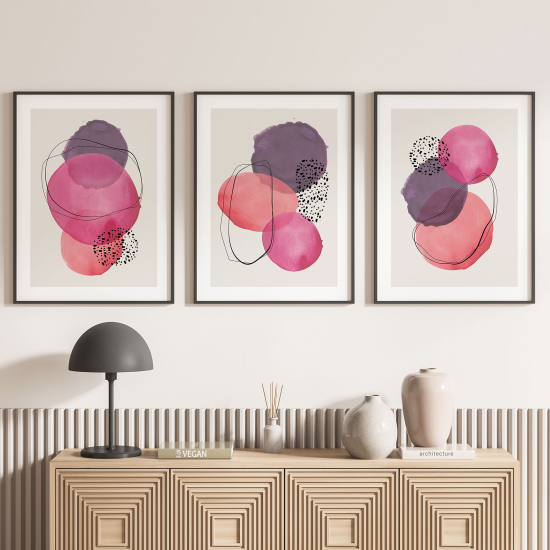 Set Of 3 Posters - Design