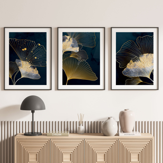 Set Of 3 Posters - Flowers