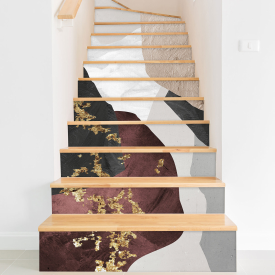 Stair riser stickers - Design