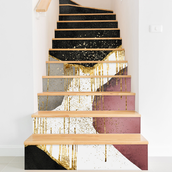 Stair riser stickers - Design